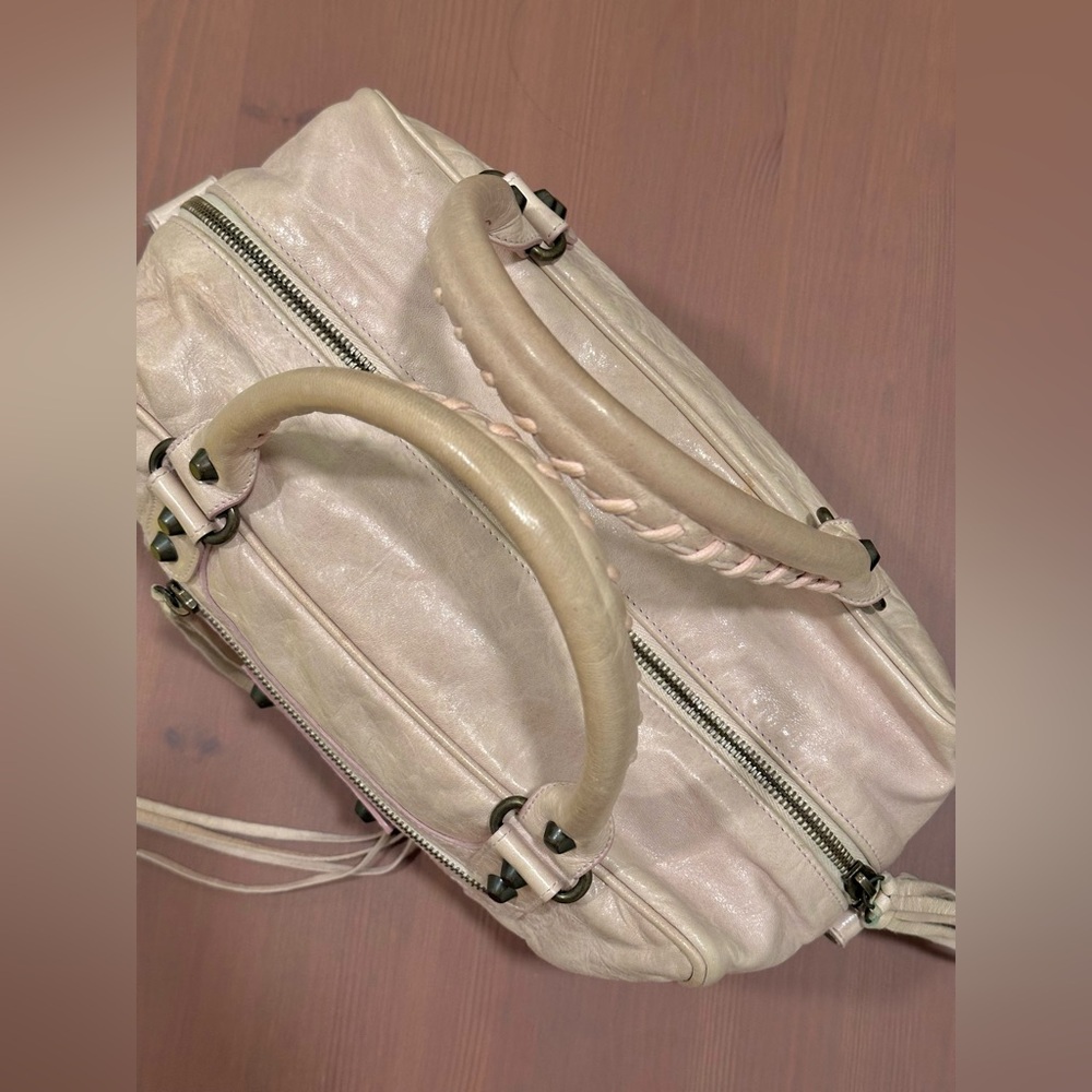 Balenciaga Twiggy City Bag β Nude/Blush - Picture 7 of 9